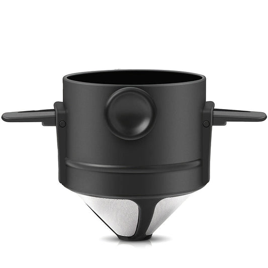 Portable Coffee Dripper Stainless Steel Reusable Filter-0