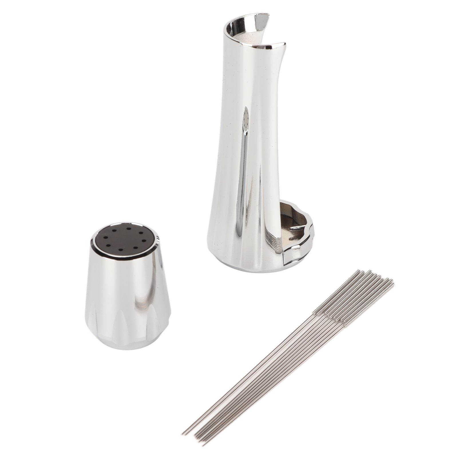 Stainless Steel Coffee Powder Stirring Tool with Stand for Home Kitchen-2