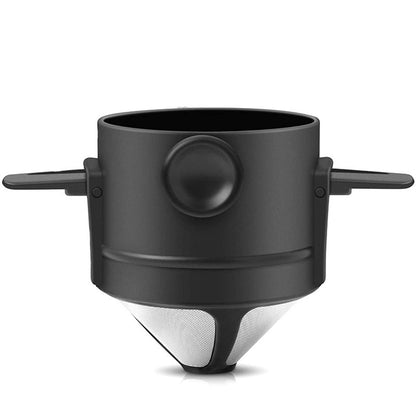 Portable Coffee Dripper Stainless Steel Reusable Filter-4